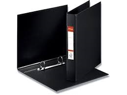 Esselte Ringbinder Vivida PP A5 2RR 25mm schwarz